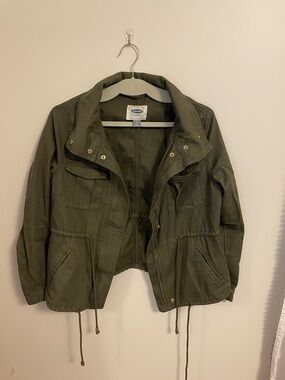 Old Navy Olive Utility Jacket